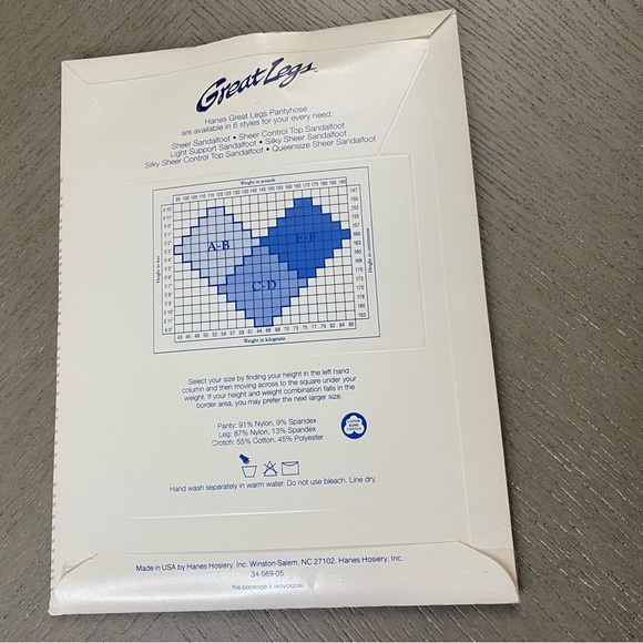 Hanes Pack of (3) 90’s Control Top Sheer Tights Hosiery Pantyhose Women’s Size C - Picture 7 of 13